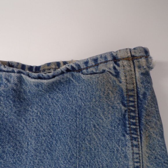 Carhartt Men's Flannel Lined Blue Jeans - see measurements - Picture 5 of 11
